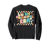 Back to School In My Principal Era Funny First Day Groovy Sweatshirt