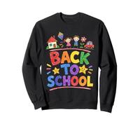 Back to School Kawaii Kids Drawing Preschool Kindergarten Sweatshirt