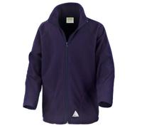 Back to School Kids Microfleece Zip Jacket Junior Fast Dry Fleece Top by Result