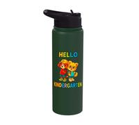 Back to School Kindergarten Cute Dogs Stainless Steel Insulated Water Bottle
