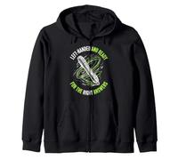 Back To School Left Handed Ready For Right Answers Pun Zip Hoodie