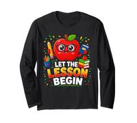 Back to School Let The Lesson Begin Teacher Long Sleeve T-Shirt