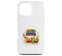 Back To School Madness Funny Student Teacher Design Case for iPhone 13 Pro Max