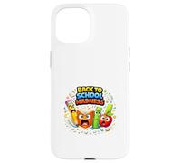 Back To School Madness Funny Student Teacher Design Case for iPhone 15