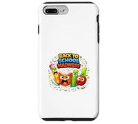 Back To School Madness Funny Student Teacher Design Case for iPhone 7 Plus/8 Plus
