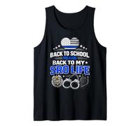 Back to School Means Back to My SRO Life School Resource Tank Top