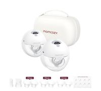 【Back-to-School】Momcozy M5 Hands-Free Wearable Electric Breast Pump， Double Sealed Flange， 3 Modes & 9 Suction Levels， Gray， 2 Pack， gifts for mom