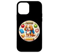 Back To School Nederlandse Kooikerhondje Dog Boys Girls Kids Case for iPhone 12 mini