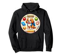 Back To School Nederlandse Kooikerhondje Dog Boys Girls Kids Pullover Hoodie