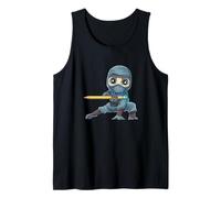 Back to School Ninja Student and Teacher Pencil Tank Top