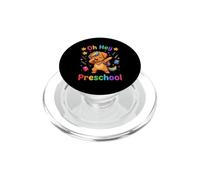 Back to School Oh Hey Preschool Dabbing Dog PopSockets PopGrip for MagSafe