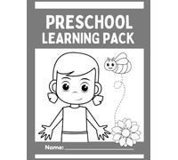 Back to School Preschool Learning Pack Worksheets