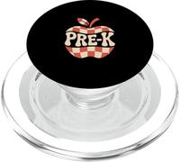 Back To School Retro Apple PRE-K Classroom PopSockets PopGrip for MagSafe