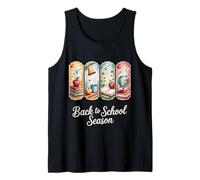 Back to school season 2025 , teachers with style Crew Tank Top