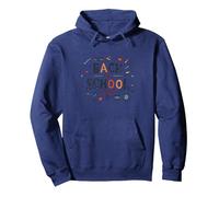 Back to School Season: Fun Learning Adventures Ahead Pullover Hoodie, Adult Unisex, Navy, XXL