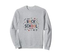 Back to School Season: Fun Learning Adventures Ahead Sweatshirt, Adult Unisex, Heather Grey, XXL