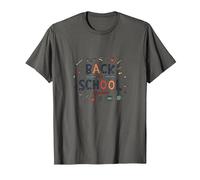 Back to School Season: Fun Learning Adventures Ahead T-Shirt, Men, Asphalt, S