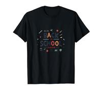 Back to School Season: Fun Learning Adventures Ahead T-Shirt, Men, Black, XXL
