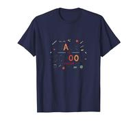 Back to School Season: Fun Learning Adventures Ahead T-Shirt, Men, Navy, XXL