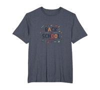 Back to School Season: Fun Learning Adventures Ahead T-Shirt, Men's Big and Tall, Heather Blue, 2X Tall