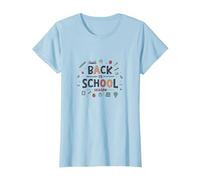 Back to School Season: Fun Learning Adventures Ahead T-Shirt, Women, Baby Blue, XXL