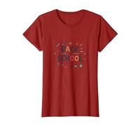 Back to School Season: Fun Learning Adventures Ahead T-Shirt, Women, Cranberry, XXL