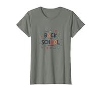 Back to School Season: Fun Learning Adventures Ahead T-Shirt, Women, Olive Heather, XXL