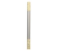 Back to School Silver Brass Ballpoint Pen with Unique Cloud Pattern