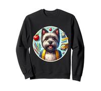 Back To School Skye Terrier Dog Boy Girls Owner Student Kids Sweatshirt