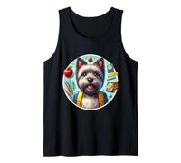 Back To School Skye Terrier Dog Boy Girls Owner Student Kids Tank Top