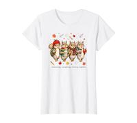 Back to School Squirrel Squad Autumn Fall Classroom Design Value Graphic T-Shirt, Women, White, XS