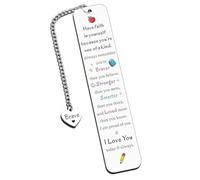 Back to School Supplies for Students,First Day of School for Teens Boys,Welcome Back to School Gifts,Inspirational Bookmarks for Kids,Freshman Year Gift for College Girls,College Supplies for Her