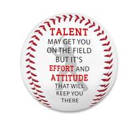 Back to School Supplies Personalized Baseball for Son Motivational Baseball Gift Teen Boy Student Encouragement Present From Mom Dad for High School College New Semester Start Dorm Room Essentials
