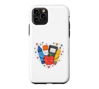 Back To School Supplies Teacher Classroom Pencil Apple Art Case for iPhone 11 Pro