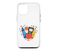 Back To School Supplies Teacher Classroom Pencil Apple Art Case for iPhone 12/12 Pro