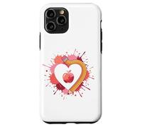 Back To School Teacher Heart Pencil Apple Love Case for iPhone 11 Pro