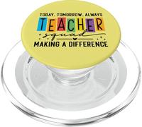 Back To School Teacher - Today Tomorrow Always Teacher Squad PopSockets PopGrip for MagSafe