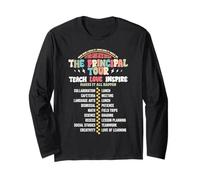 Back to School The Principal Tour Funny Assistant First Day Long Sleeve T-Shirt