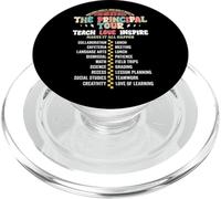 Back to School The Principal Tour Funny Assistant First Day PopSockets PopGrip for MagSafe