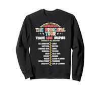 Back to School The Principal Tour Funny Assistant First Day Sweatshirt