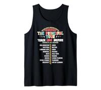 Back to School The Principal Tour Funny Assistant First Day Tank Top