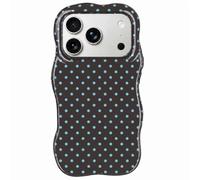 Back to School Tough Blue Wave Dots Case for Samsung Galaxy A56 5G | Back To School Collection: Tough Cases, Laptop Cases and Pendants in Blue, Burgundy and Green. Beautiful mobile phone cases