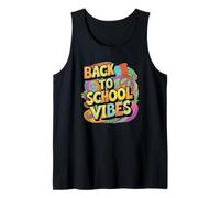 Back to School Vibes Teacher Problem Now Summer is Over Tank Top