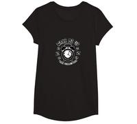 Back to School: Wake Me Up When School's Over Humor T-Shirt, Girls, Black, Small