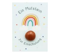 Back to Schools Natural Stone Craft Kits for Kids Creative Art Project with Meaningful Card for Children Gifting Supply Children Handmade Stone Craft Kits