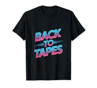 Back to Tapes Retro 80s Cassette Mixtape Nostalgia T-Shirt