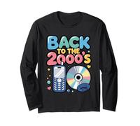 Back to The 2000s Retro Nostalgia Long Sleeve T-Shirt