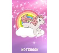 Back to the 80s: MLP. 6x9 Composition Notebook. 100 pages.