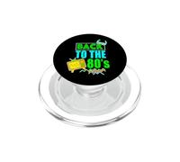 Back To The 80s Vintage 1980's Retro 80's 1980s Eighties PopSockets PopGrip for MagSafe