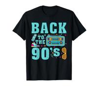 Back to The 90s 1990 Cassette Retro Old-School Music Mixtape T-Shirt